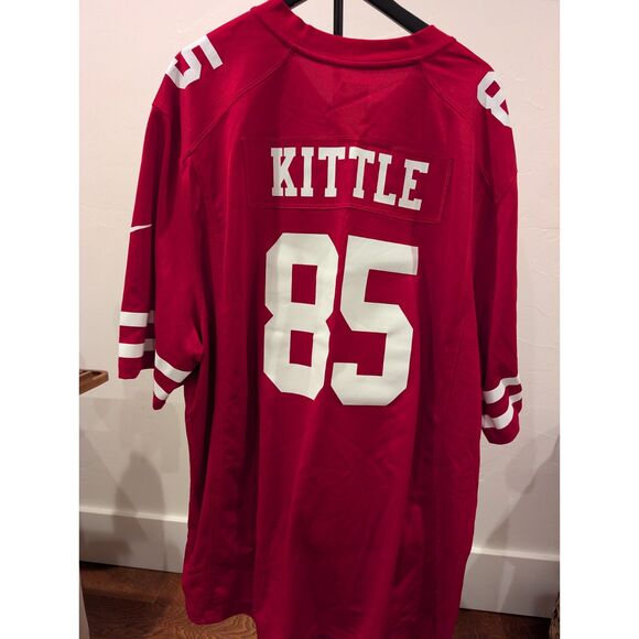 Nike NFL 49ers George Kittle Jersey – 3XL On Field 75th Anniversary - Picture 1 of 9